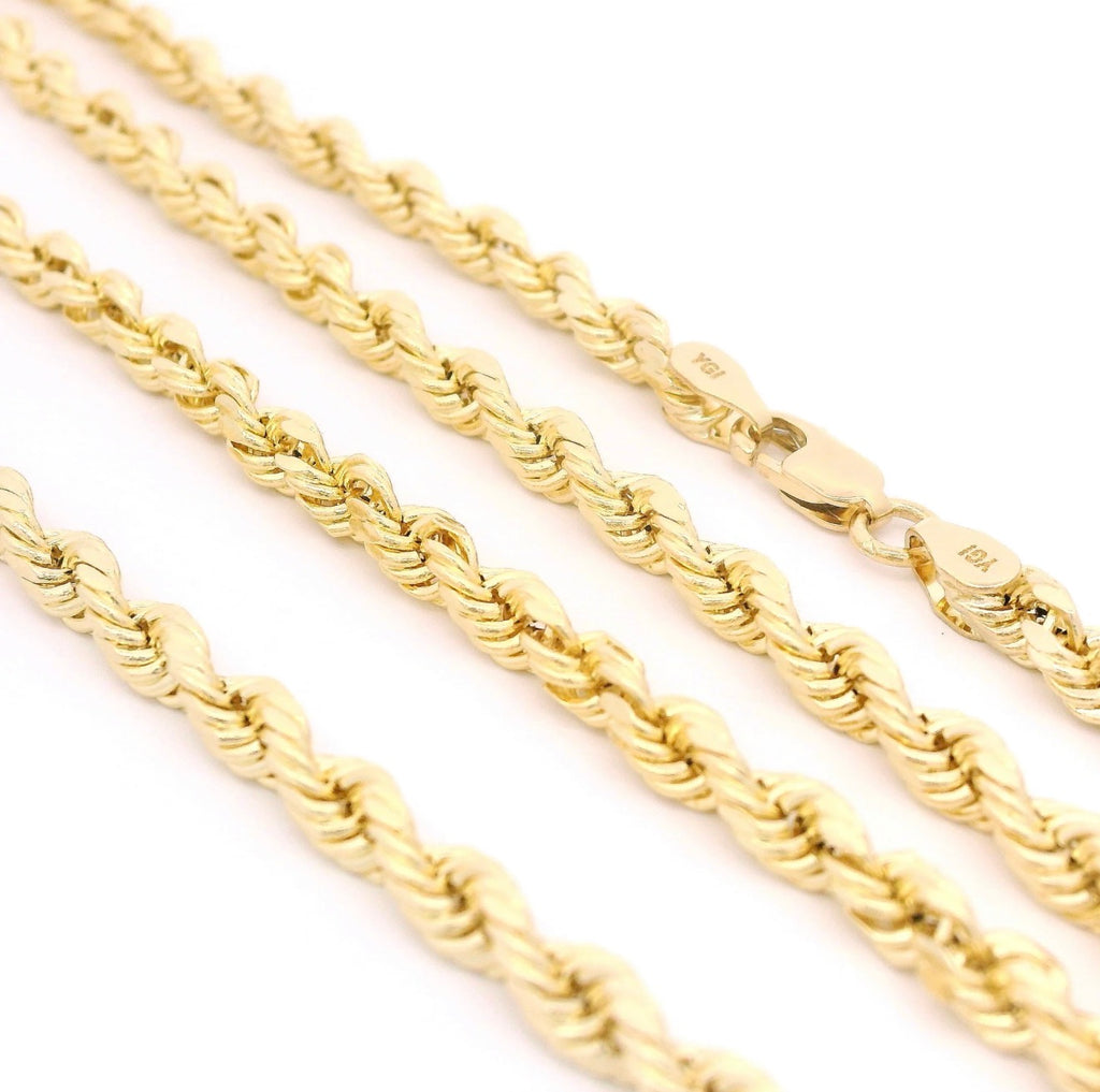 14k Gold Rope Chain (2.5MM)