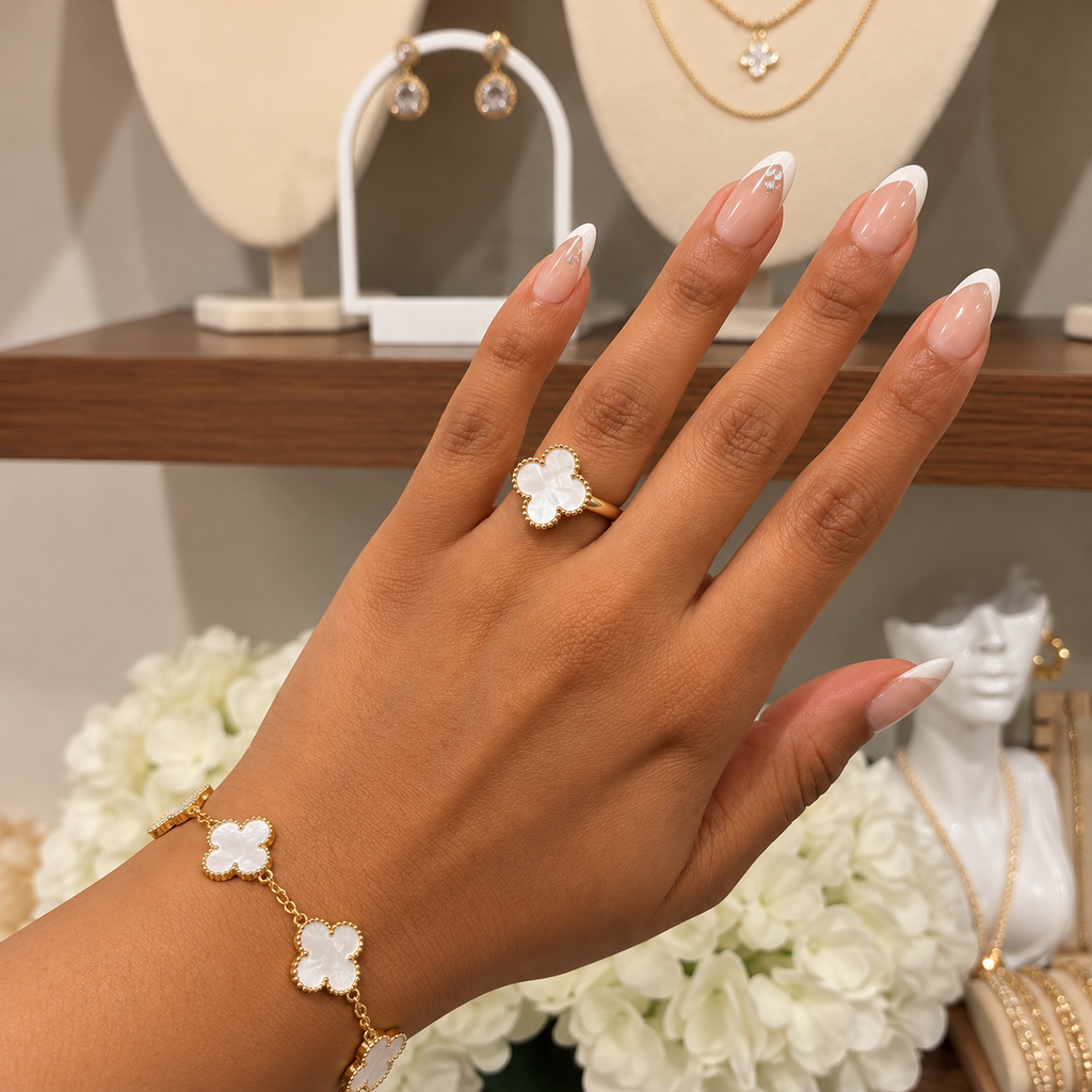 Amour Clover Gold Ring