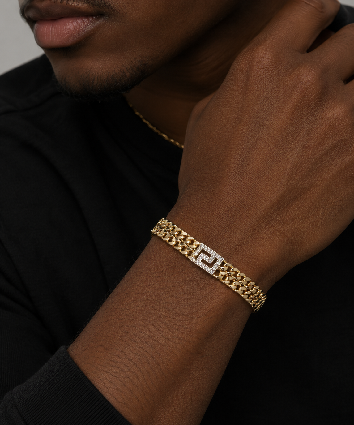 Linea Gold Mesh Bracelet