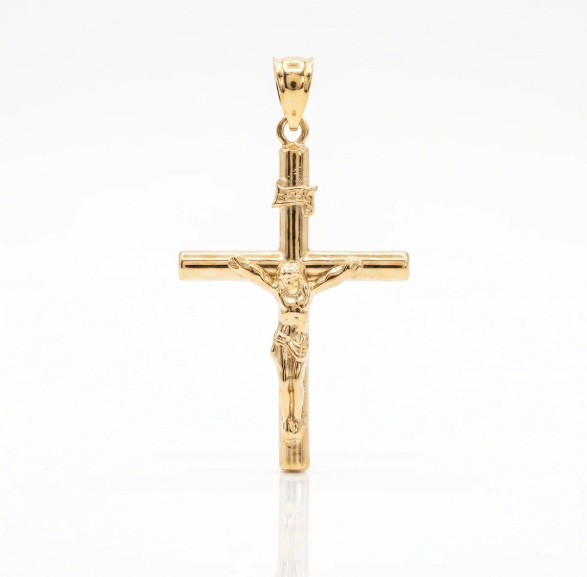 14k Cross Pendant (1.5 inches)