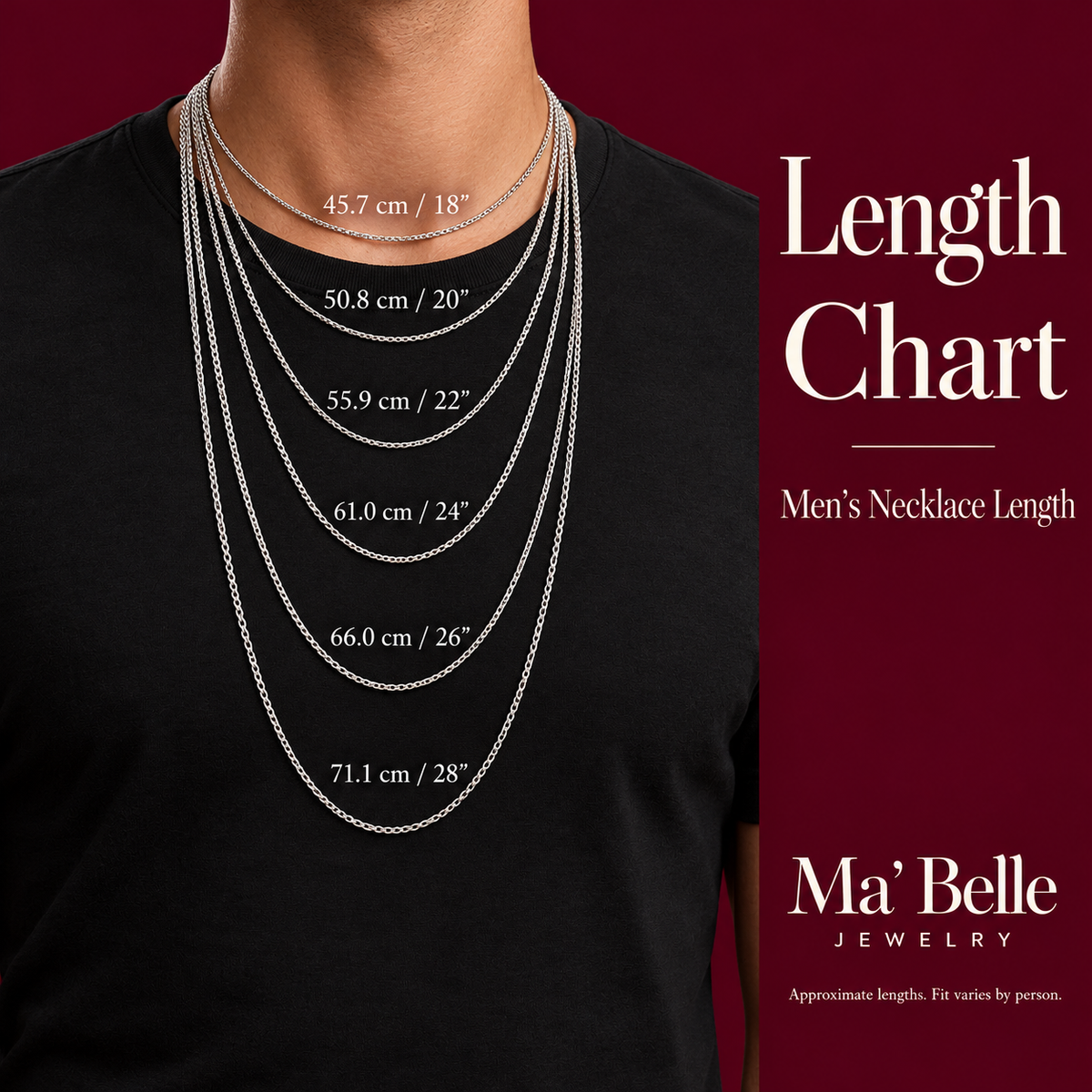 Aurelio Bismark Chain - 2.5mm