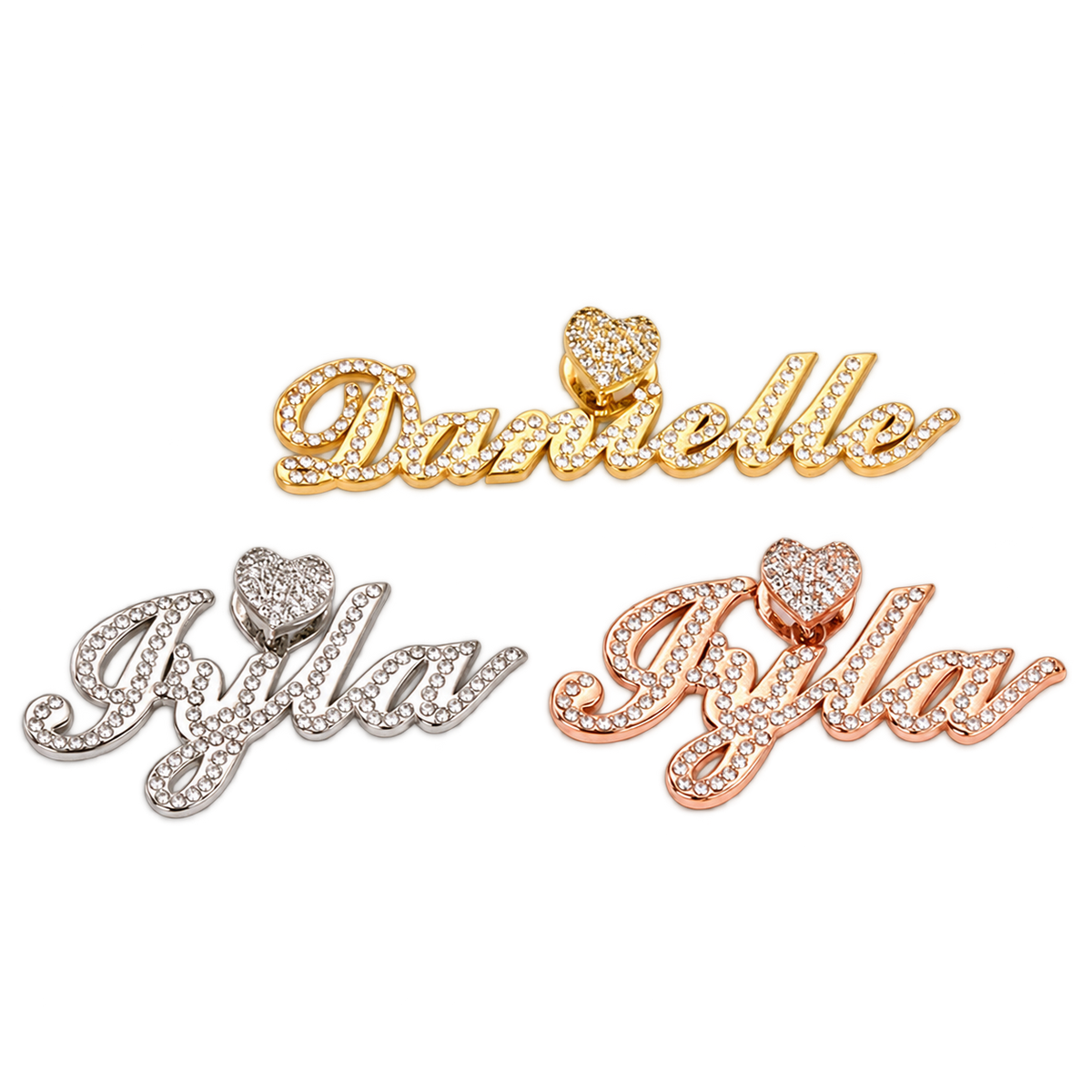 Amora Heart Personalized Name Necklace