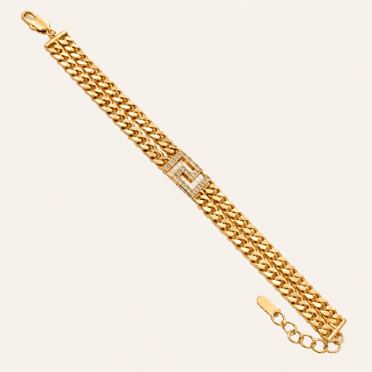Serena Gold Mesh Bracelet