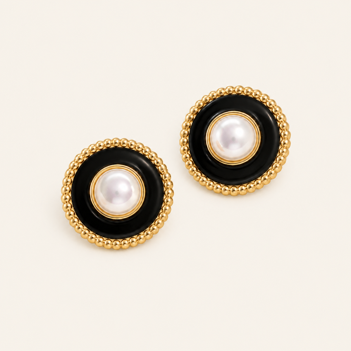 Impériale Noir Earrings