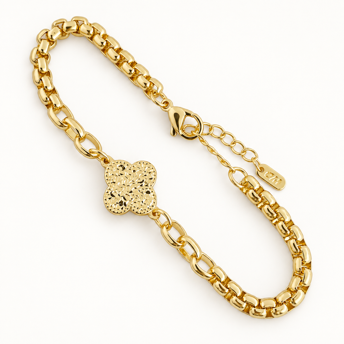 Fleur Clover Link Bracelet