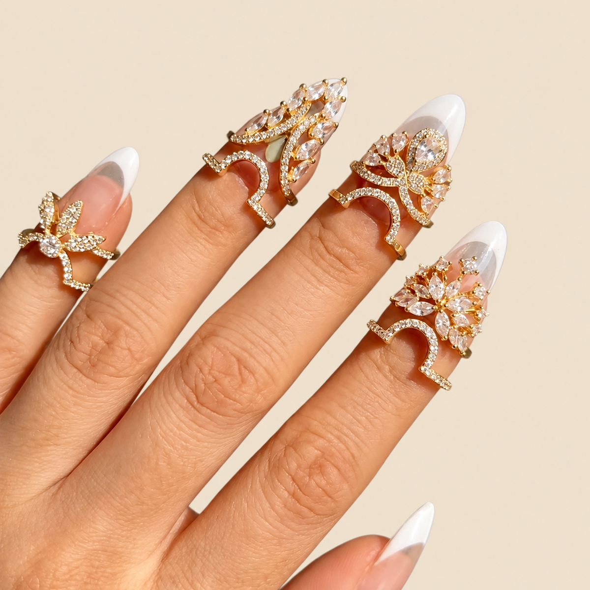 Fingertip Bloom Ring