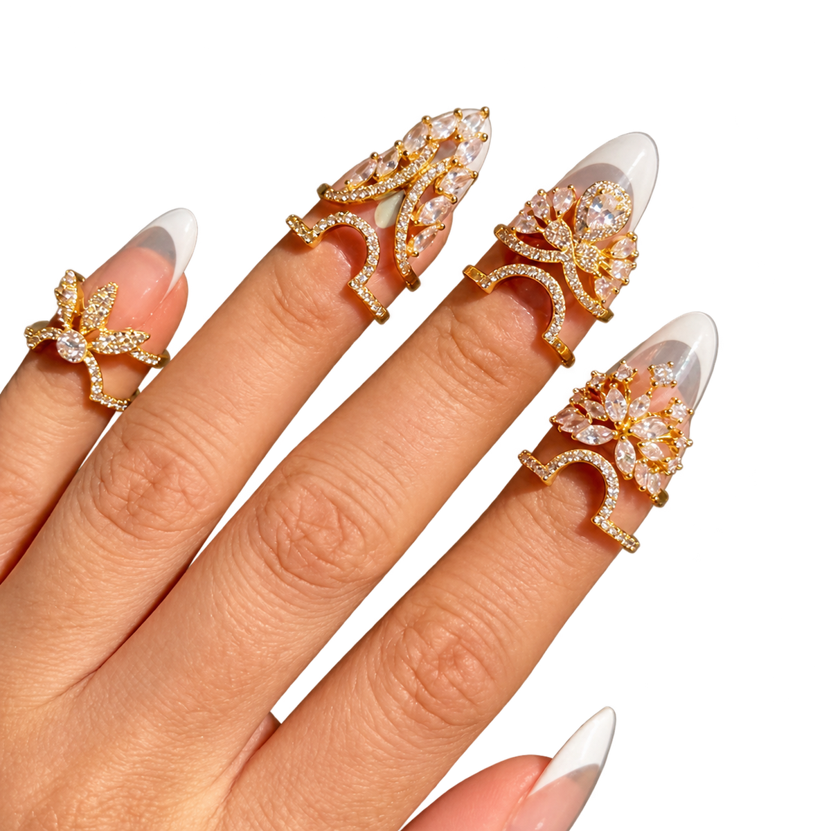 Fingertip Bloom Ring