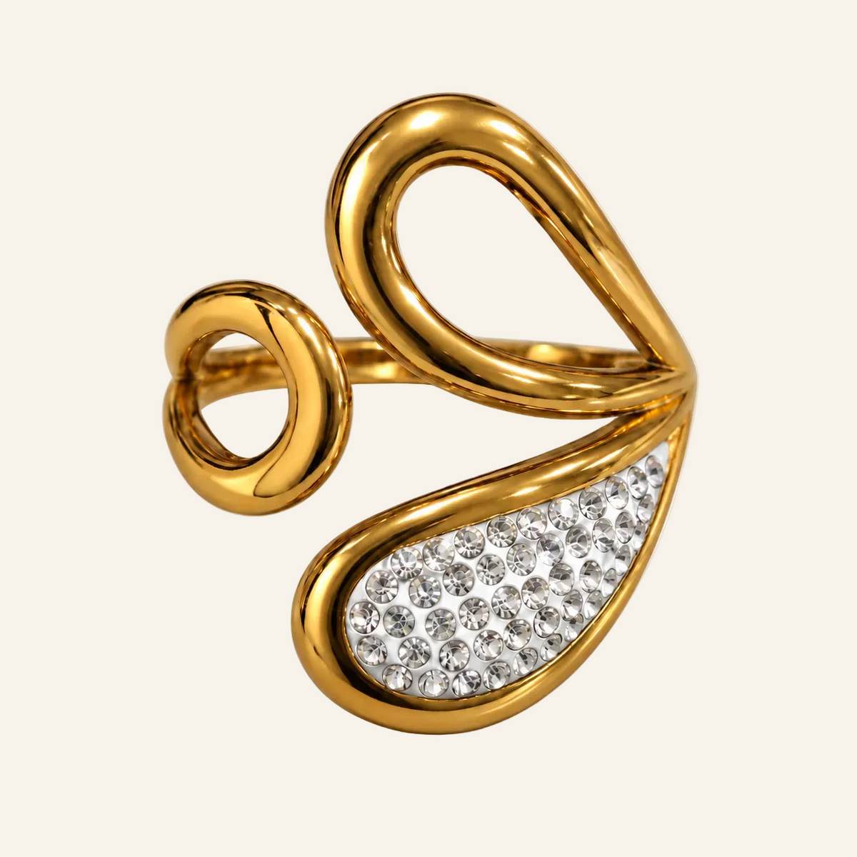Auréa Sculptural Ring 18K
