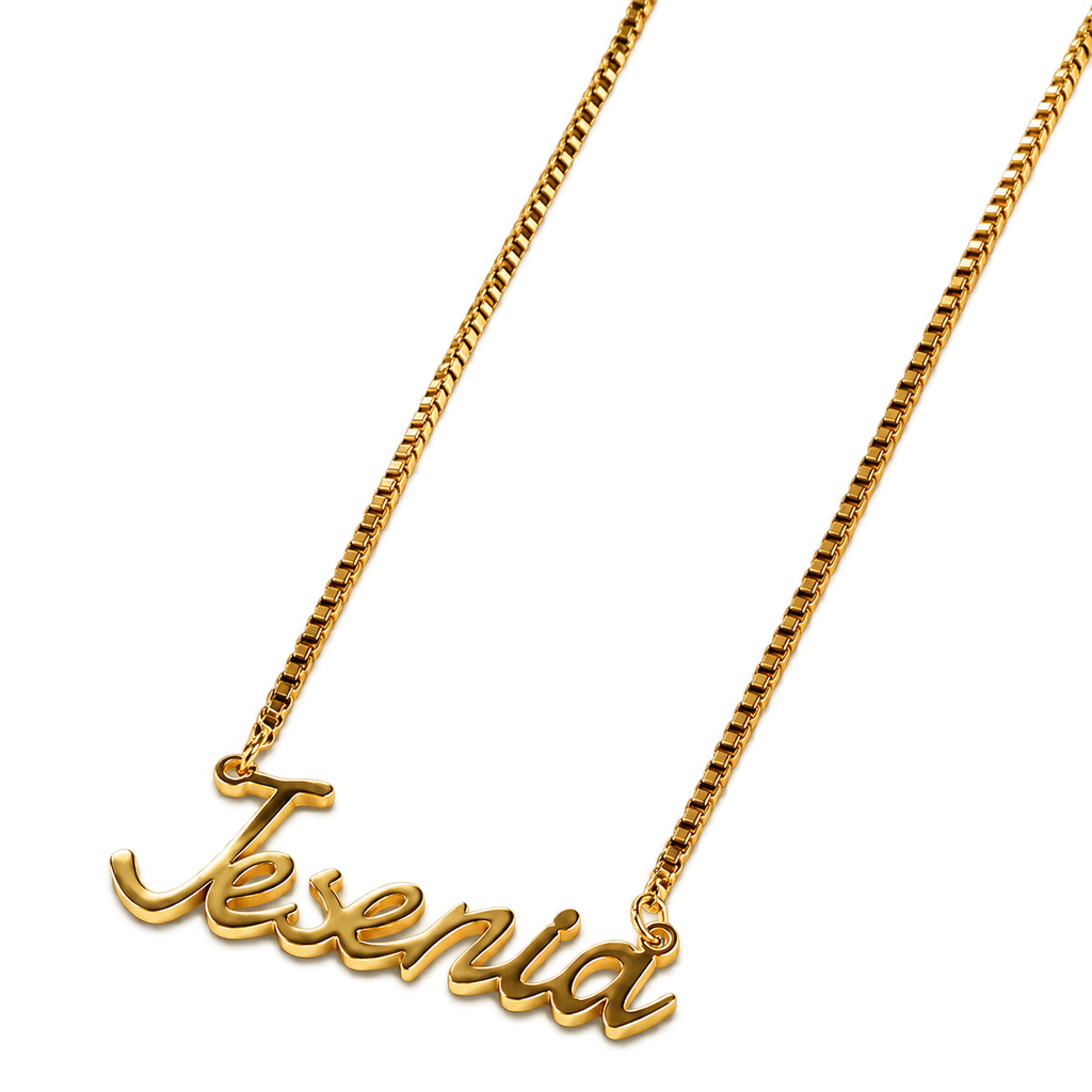 Selene Script Personalized Name Necklace